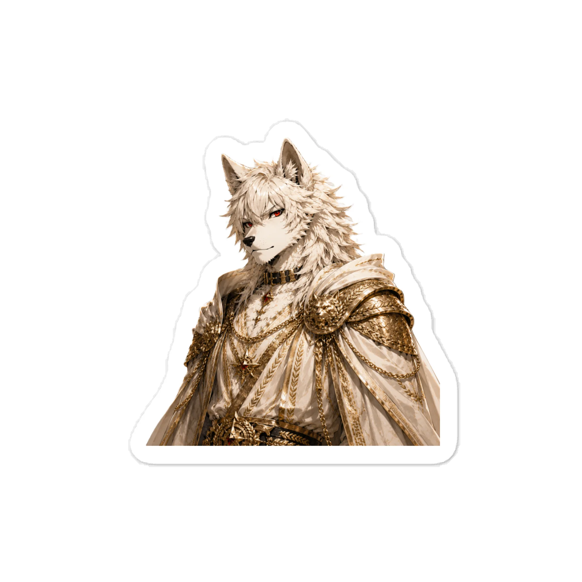 Royal Wolf Emblem Vinyl Decal product image (1)