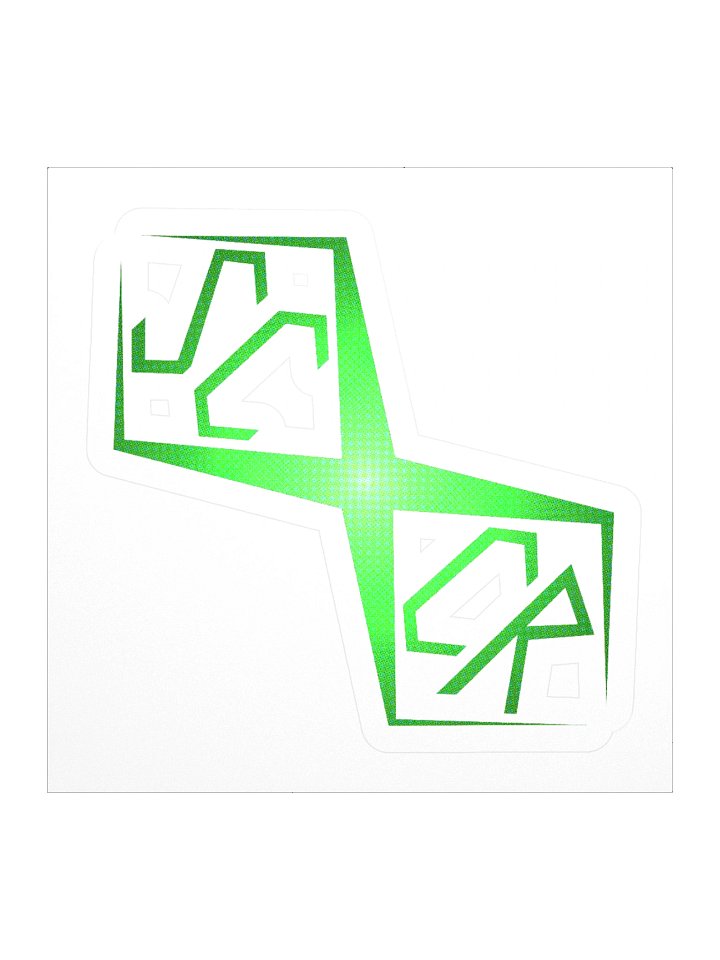 Green X Sticker product image (1)