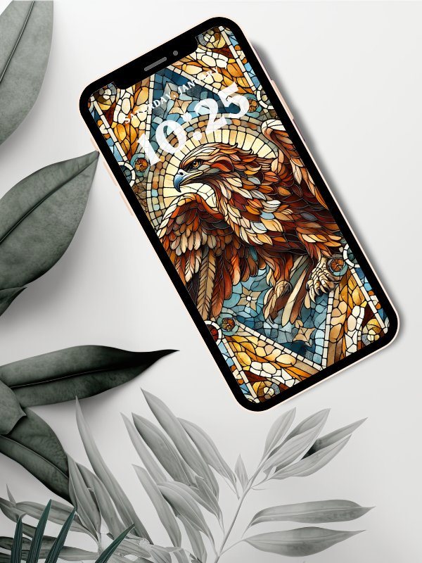 Magical Houses Mosaic Style Phone Wallpaper Bundle 4K Quality Bundle for Android and IOS product image (6)