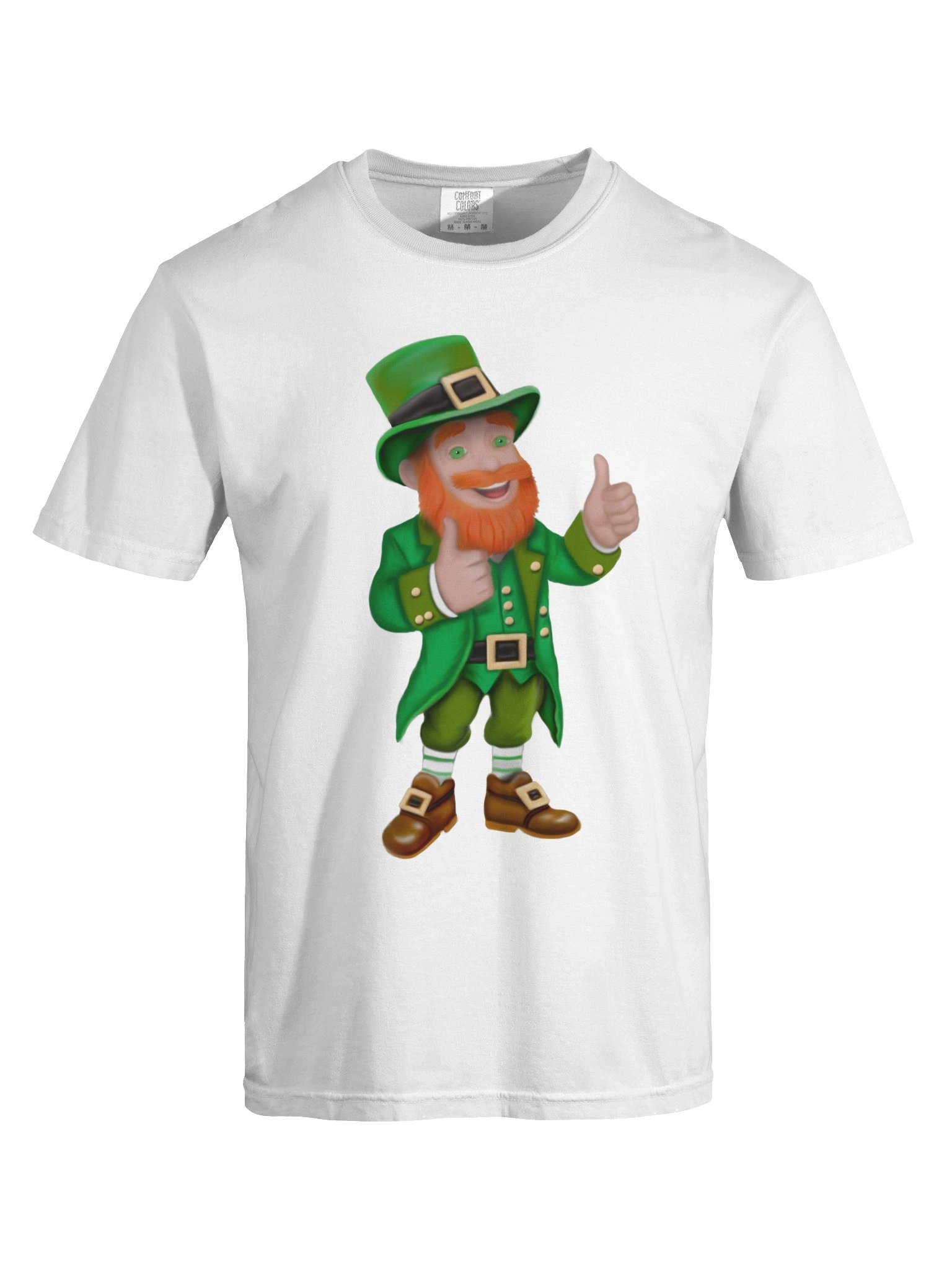 Leprechaun T-Shirt. Men's Comfort Colors Garment-Dyed Heavyweight T-Shirt product image (3)