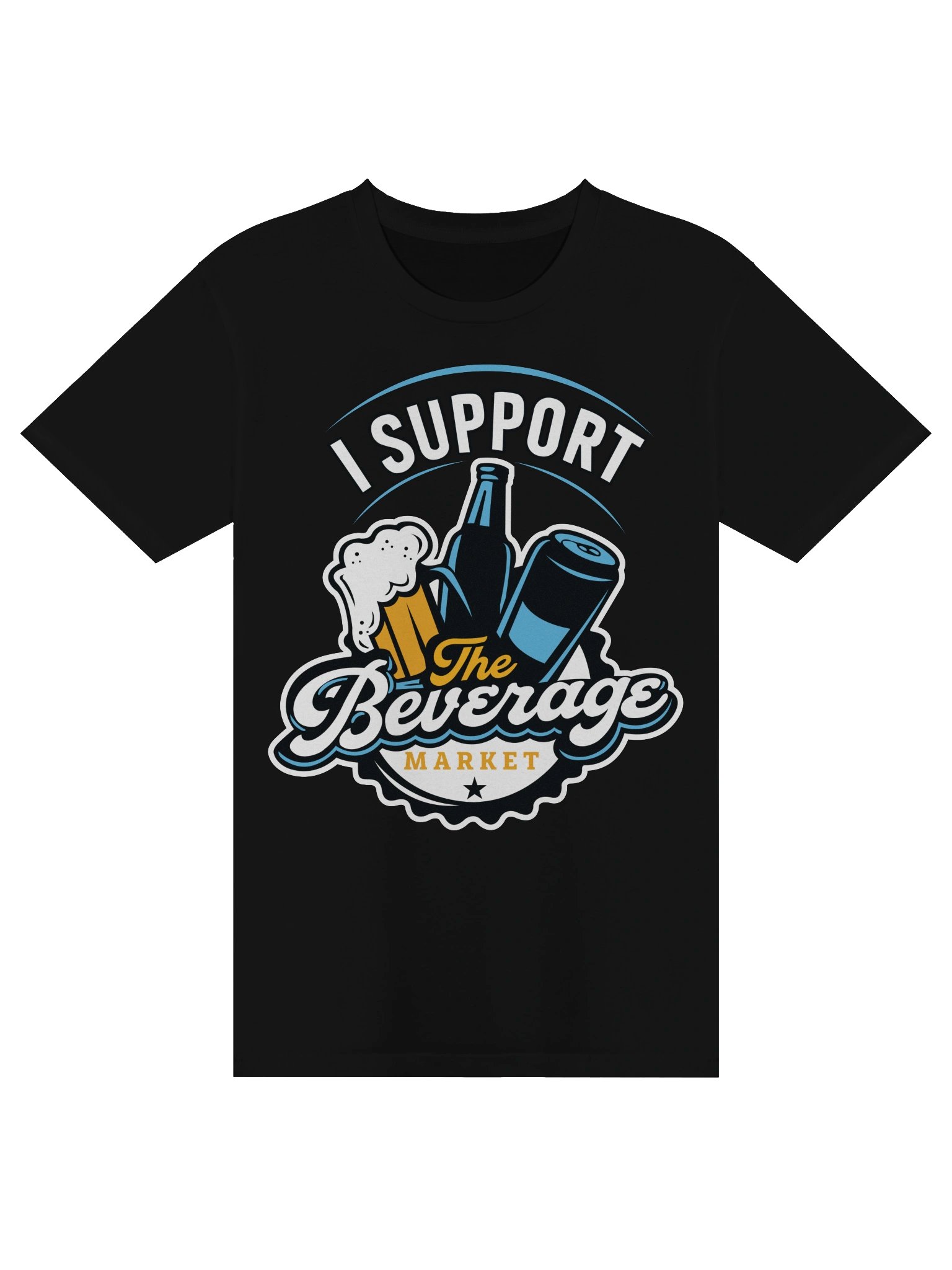 Front Single Side Premium Unisex - Blue Accents product image (1)