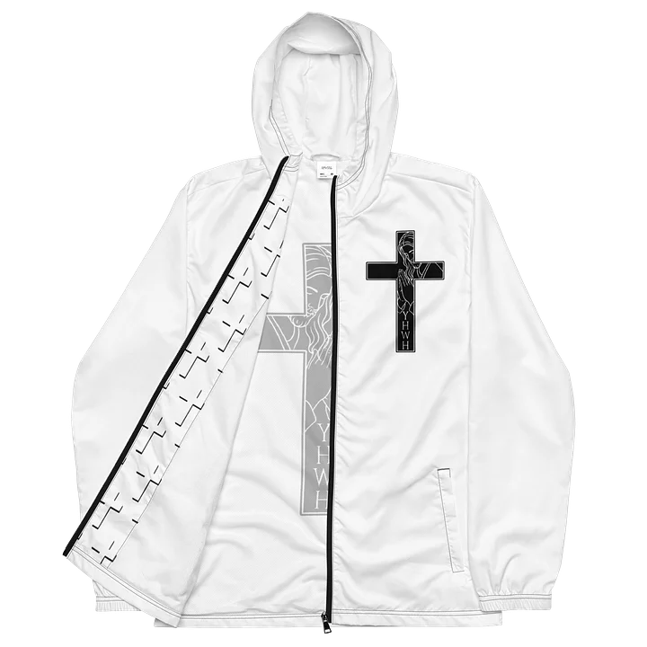 YHWH White Windbreaker product image (2)
