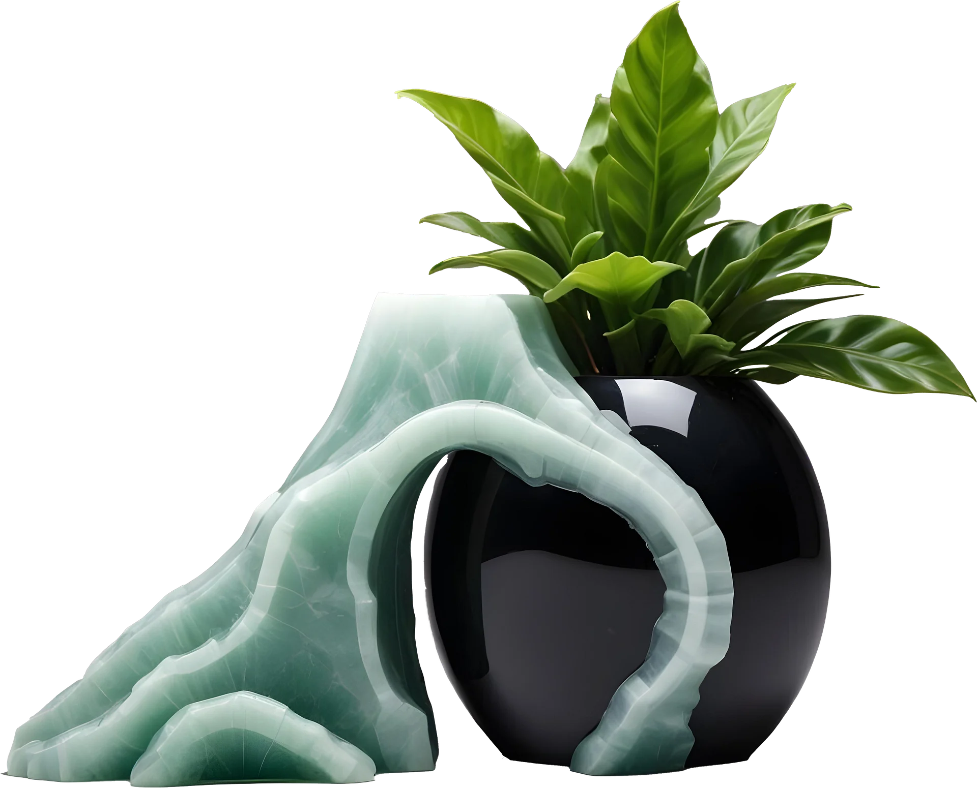 Jade Signature - Zen Jade Décor png product image (1)