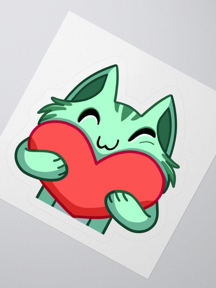 Scrubby Heart Sticker product image (5)