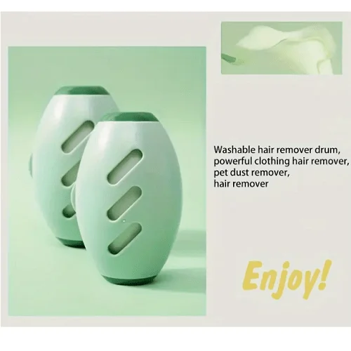 Washable Portable Gel Lint Roller - Reusable Pet Hair & Dust Remover product image (3)
