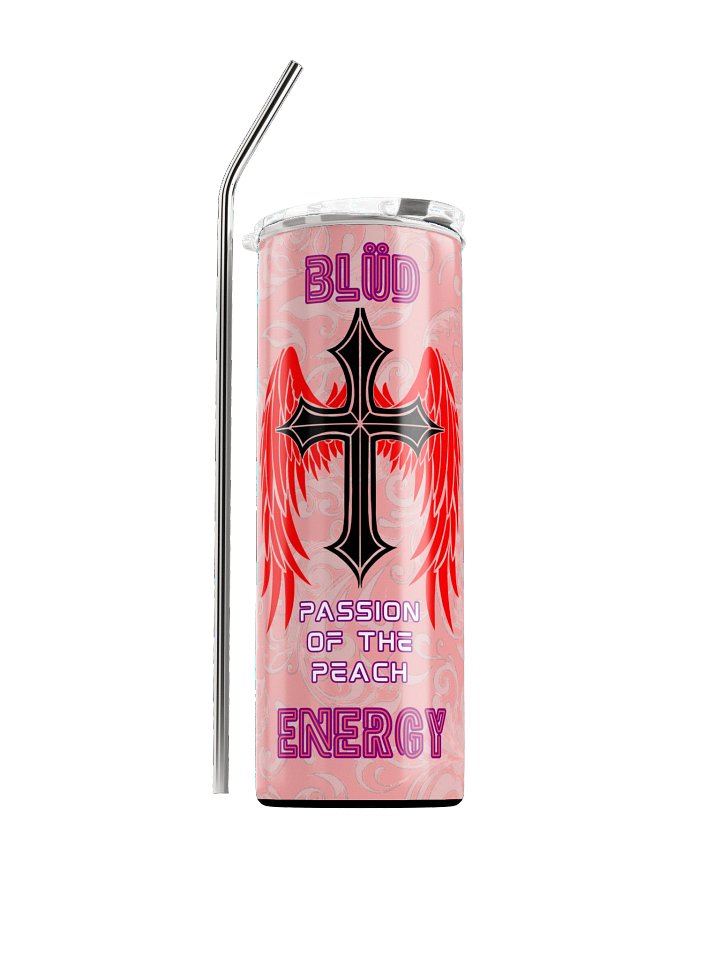 Blüd Energy Passion of the Peach steel tumbler product image (1)