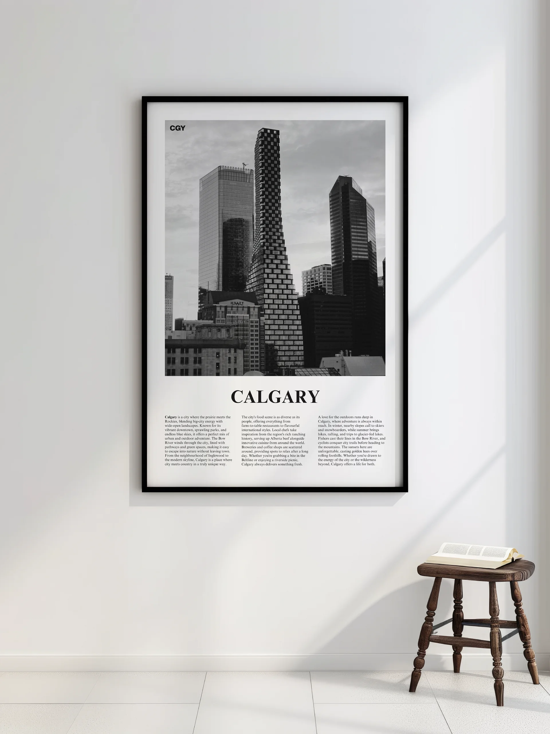 Calgary 01 Newspaper Poster product image (2)