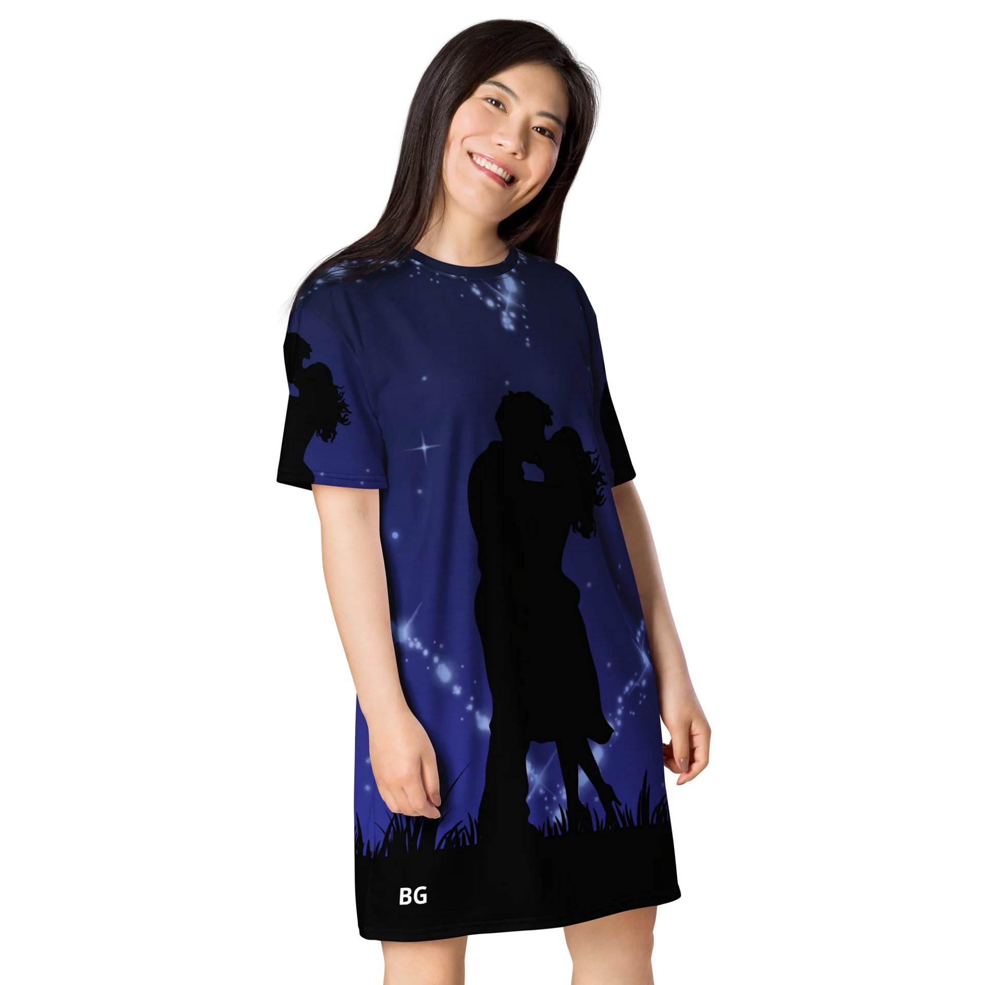 'You Need To Find Some New' All-Over T-Shirt Dress product image (4)