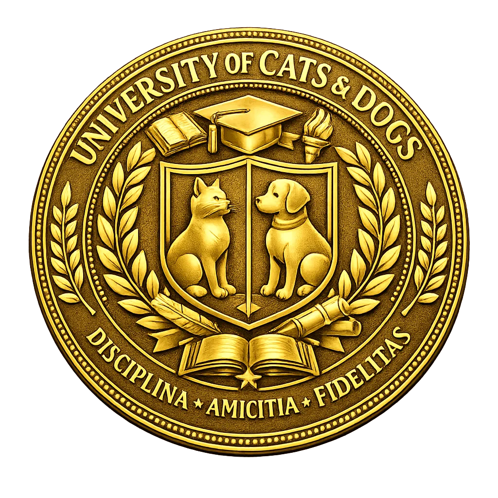 University of Cats & Dogs degree parchment product image (3)
