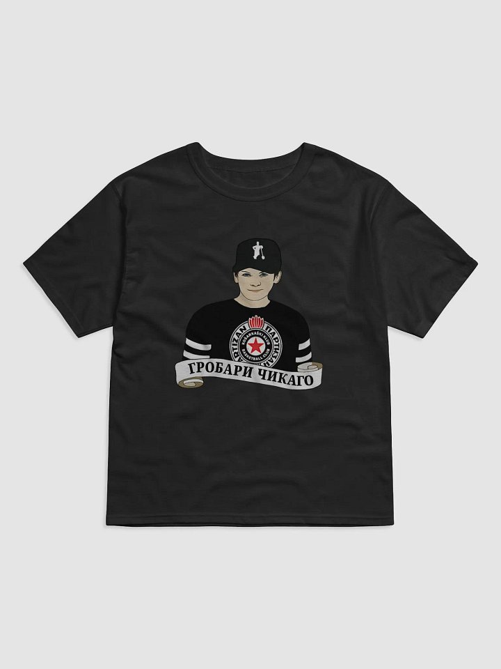 Grobari Čikago KK Partizan Champion Relaxed-fit T-Shirt product image (1)