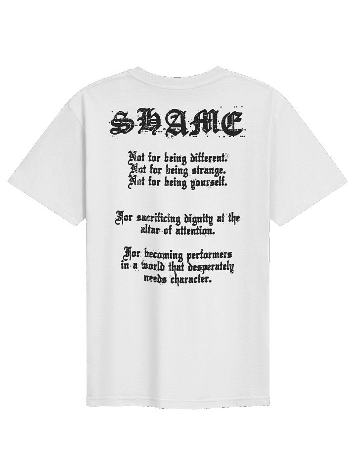 SHAME T-SHIRT product image (2)