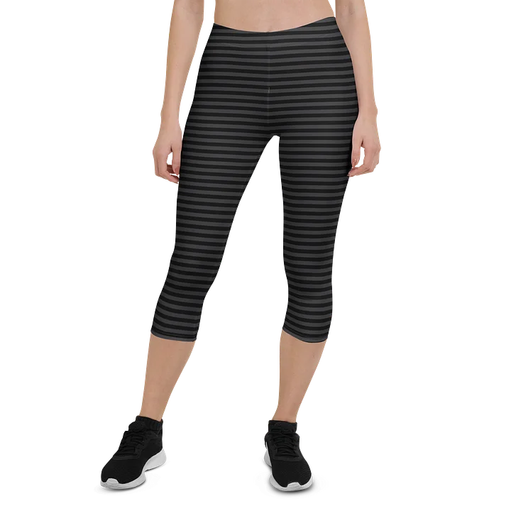 Blaque Stripped Capri product image (1)