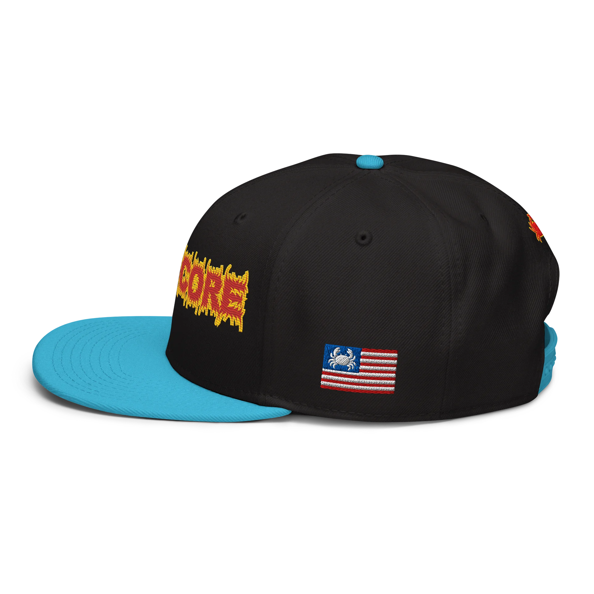 Odd Duck Crabcore Wool Snapback Hat product image (63)