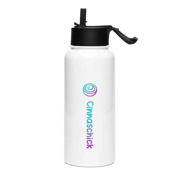 Cinnaschick Warning Water Bottle product image (2)