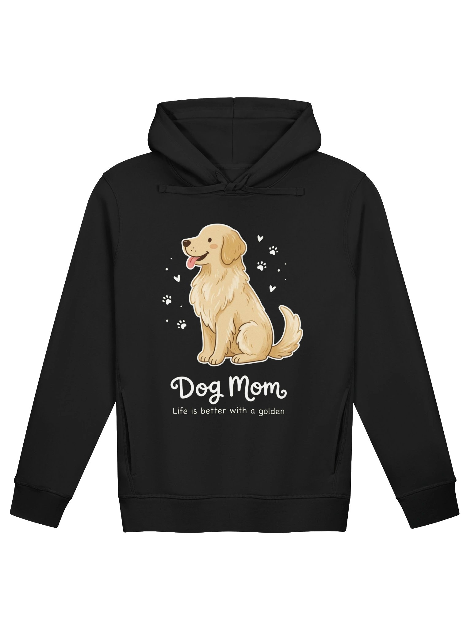 Dog Mom Golden Retriever Hoodie | Cute Dog Lover Gift product image (2)