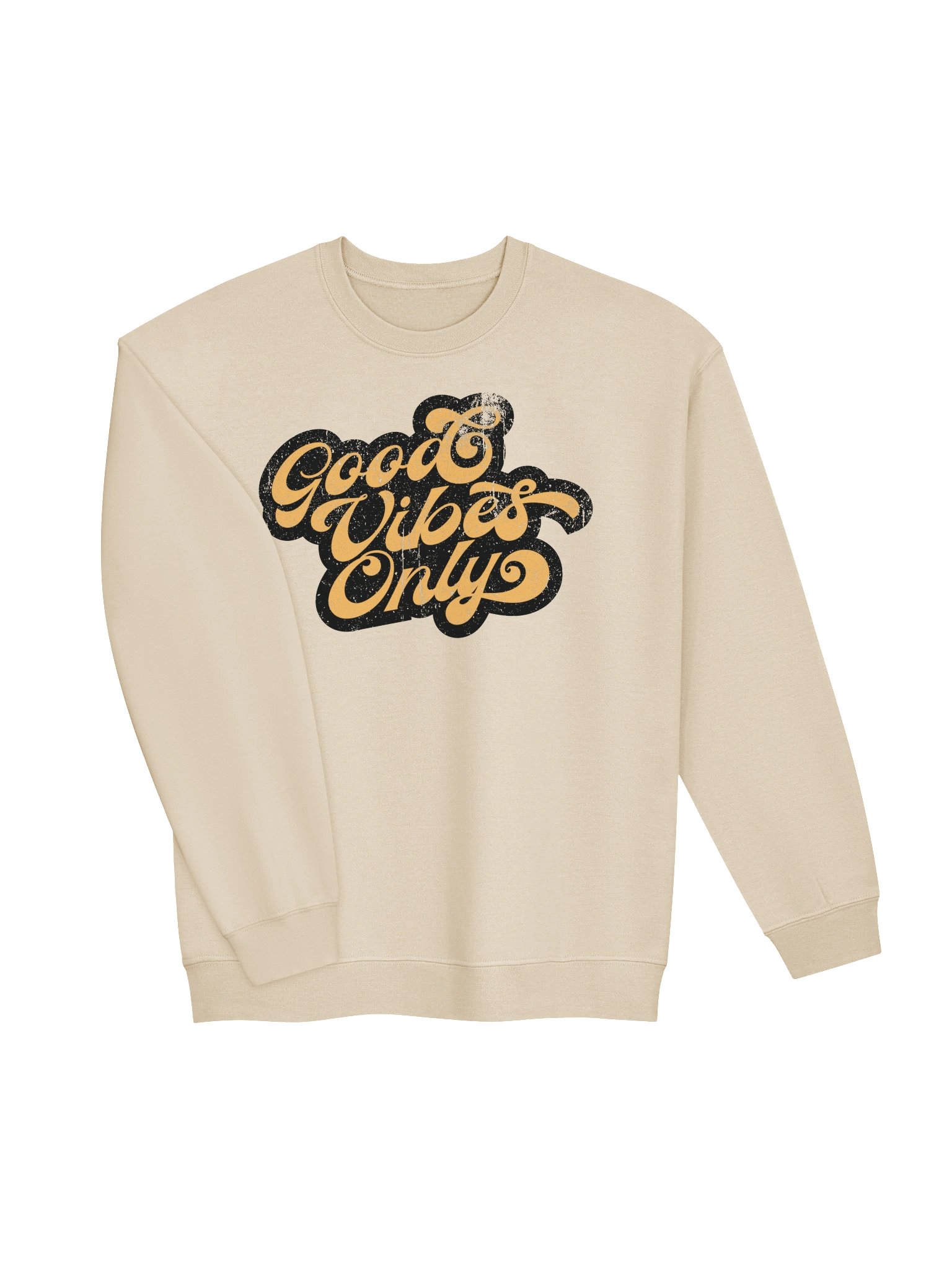 Good Vibes Only with Outline Crewneck Sweatshirt product image (32)