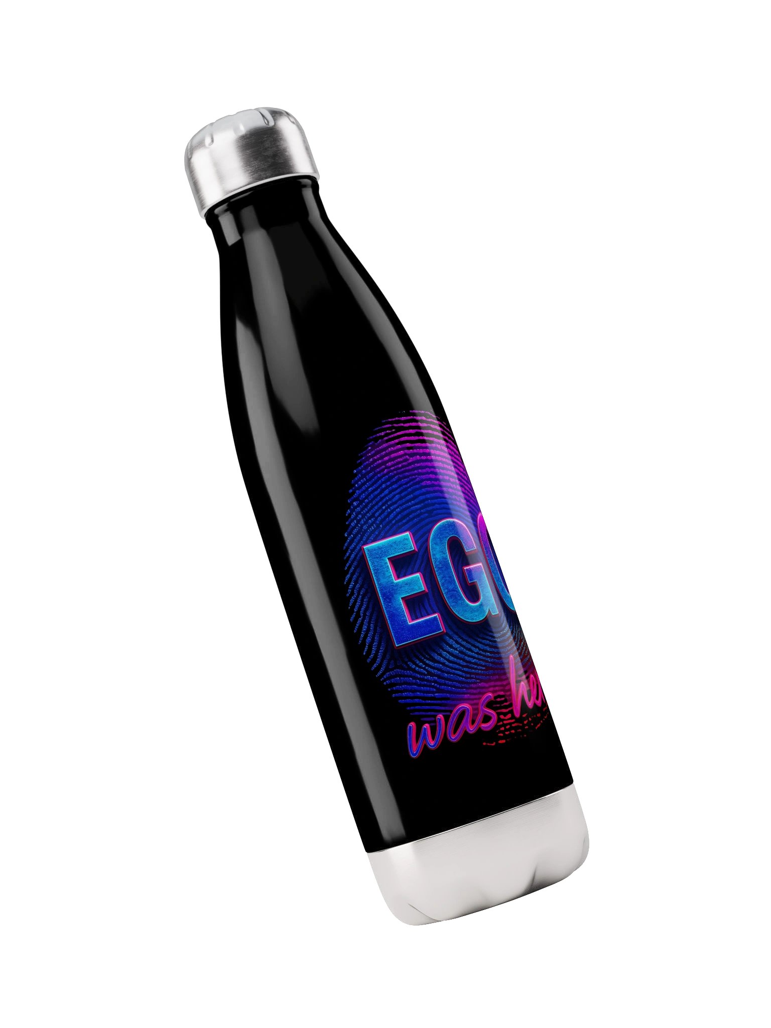 Fingerprint Stainless Steel Water Bottle product image (3)