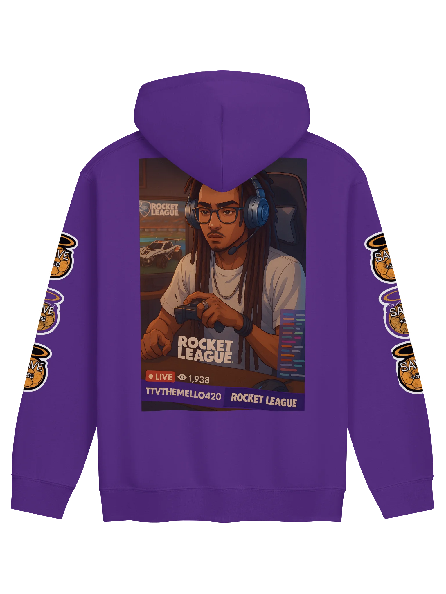 TTVTheMello420's What A Save bud Hoodie product image (2)