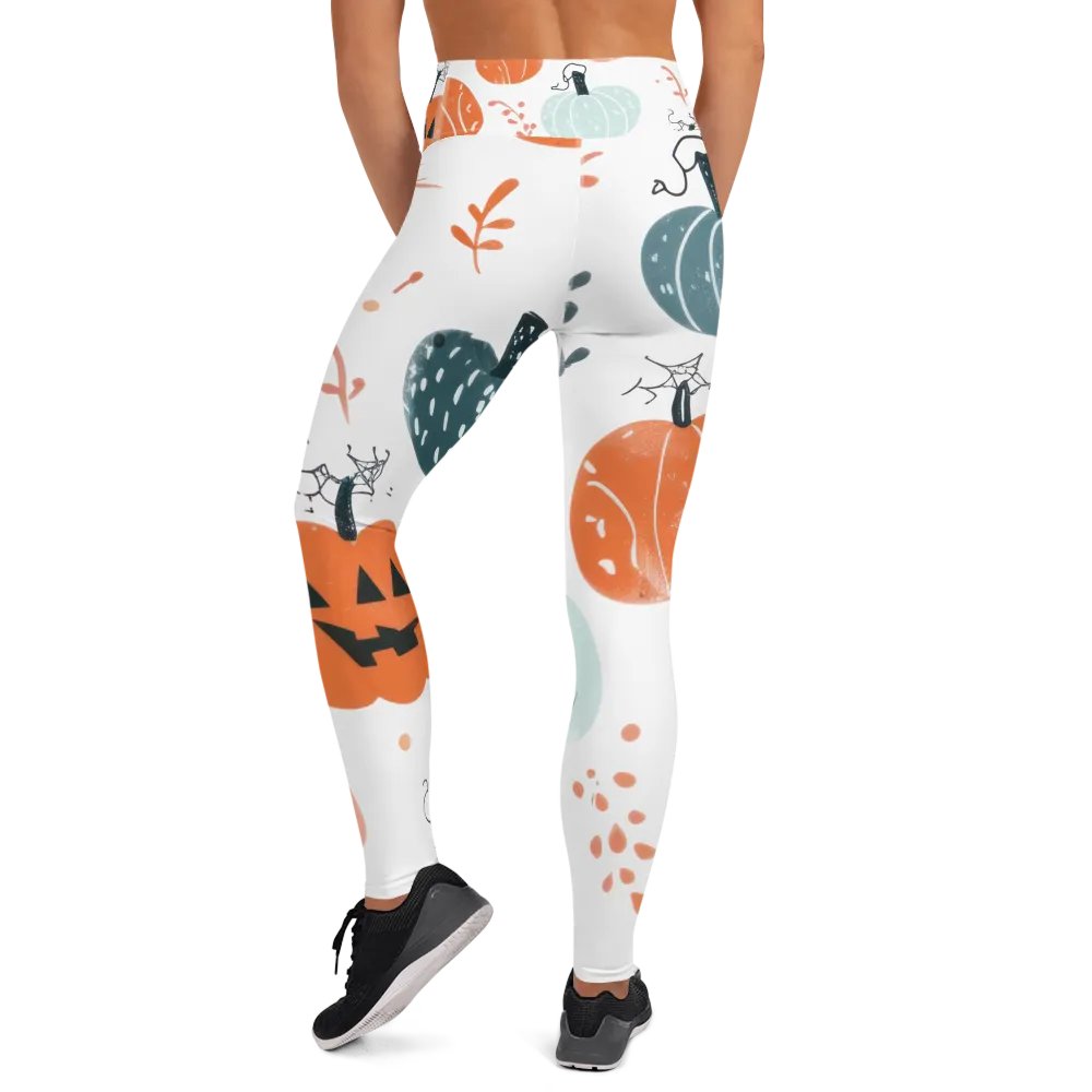 Whimsy Pumpkins Activewear Leggings product image (5)