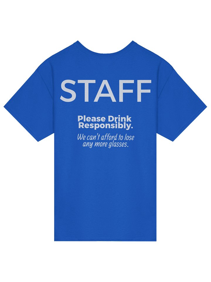 Batchelors Staff T-Shirt (Glassware version) product image (2)