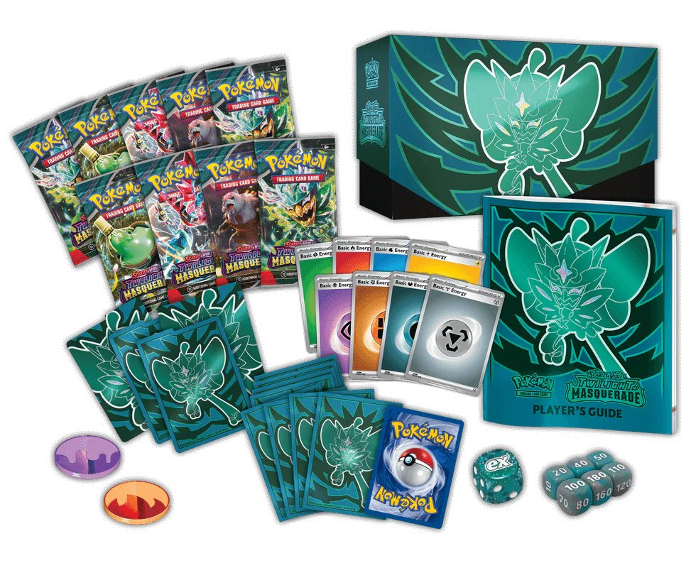 Pokémon TCG: Scarlet & Violet - Twilight Masquerade - Elite Trainer Box product image (4)