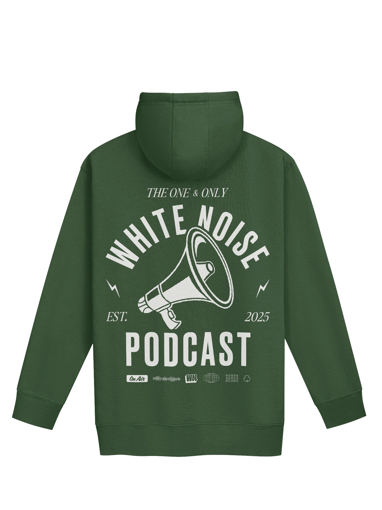 White Noise Podcast | Double-sided Flag Hoodie product image (2)