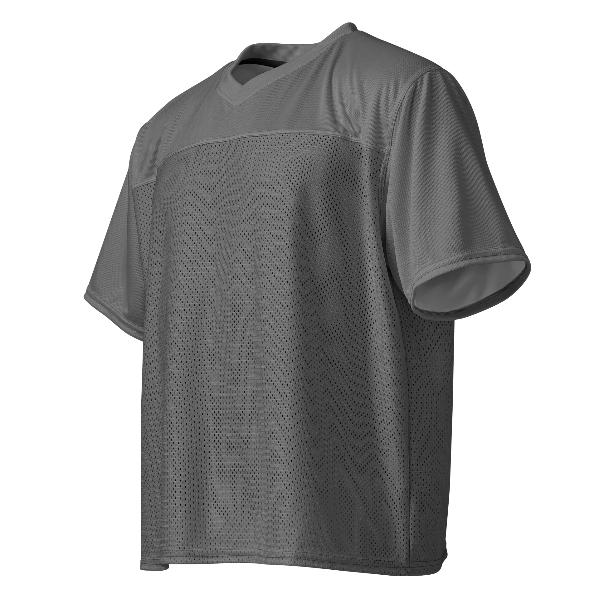 Minimal Gray Boxy Football Jersey product image (3)