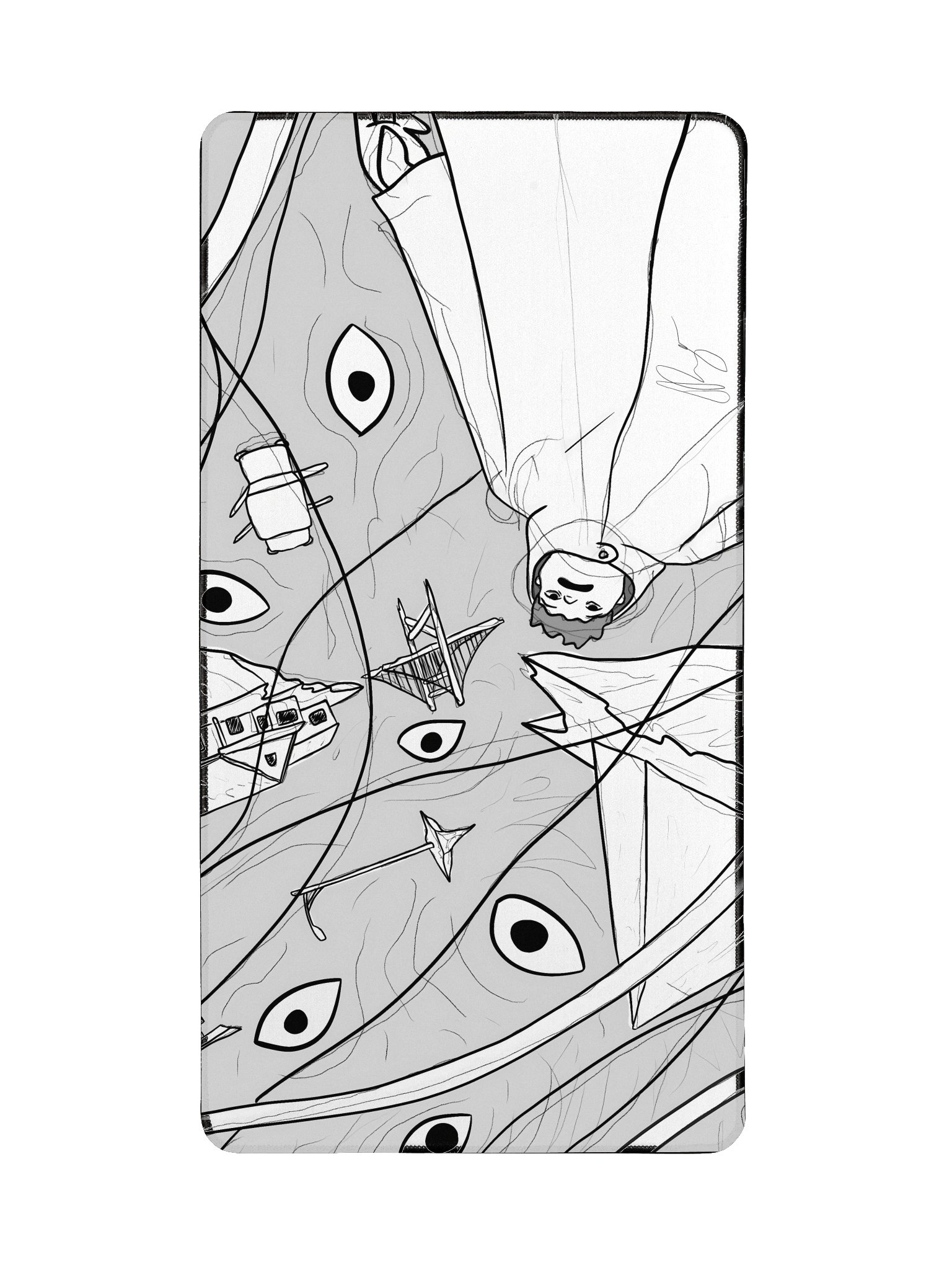 Lost — Desk Mat product image (2)