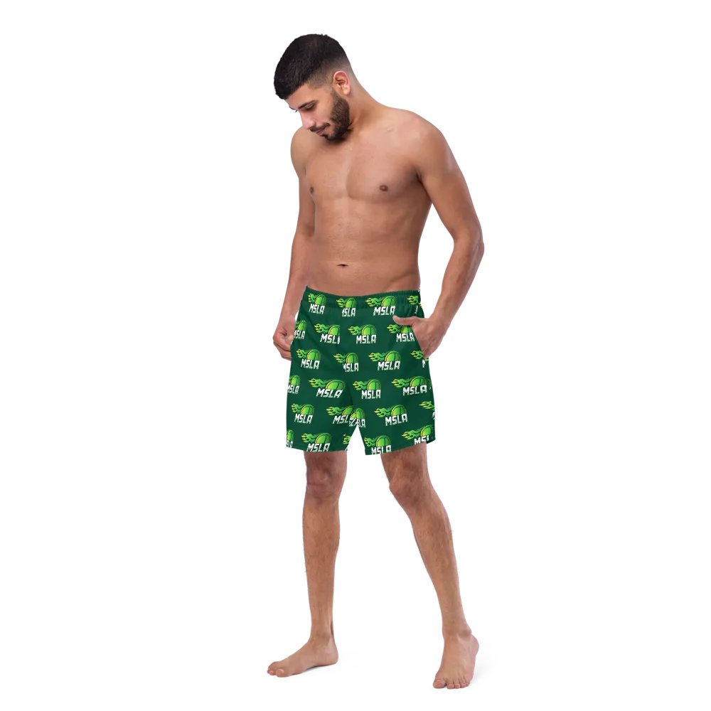 MSLA Green Swim Trunks product image (8)