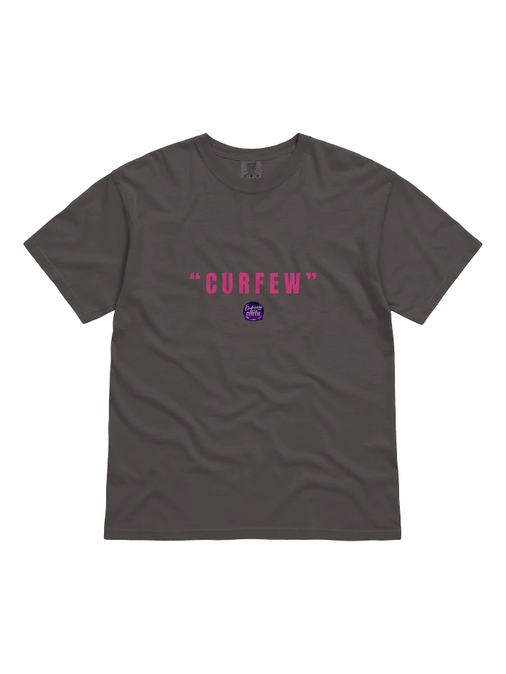 The Curfew Tee in Quotable (Front ONLY) product image (7)