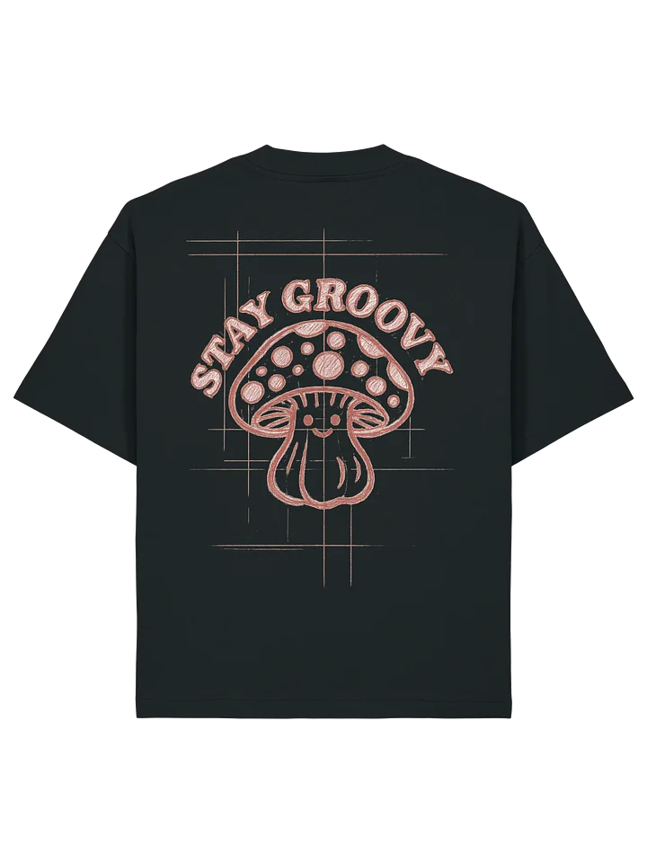 Stay Groovy Blueprints - Oversized Tee product image (2)