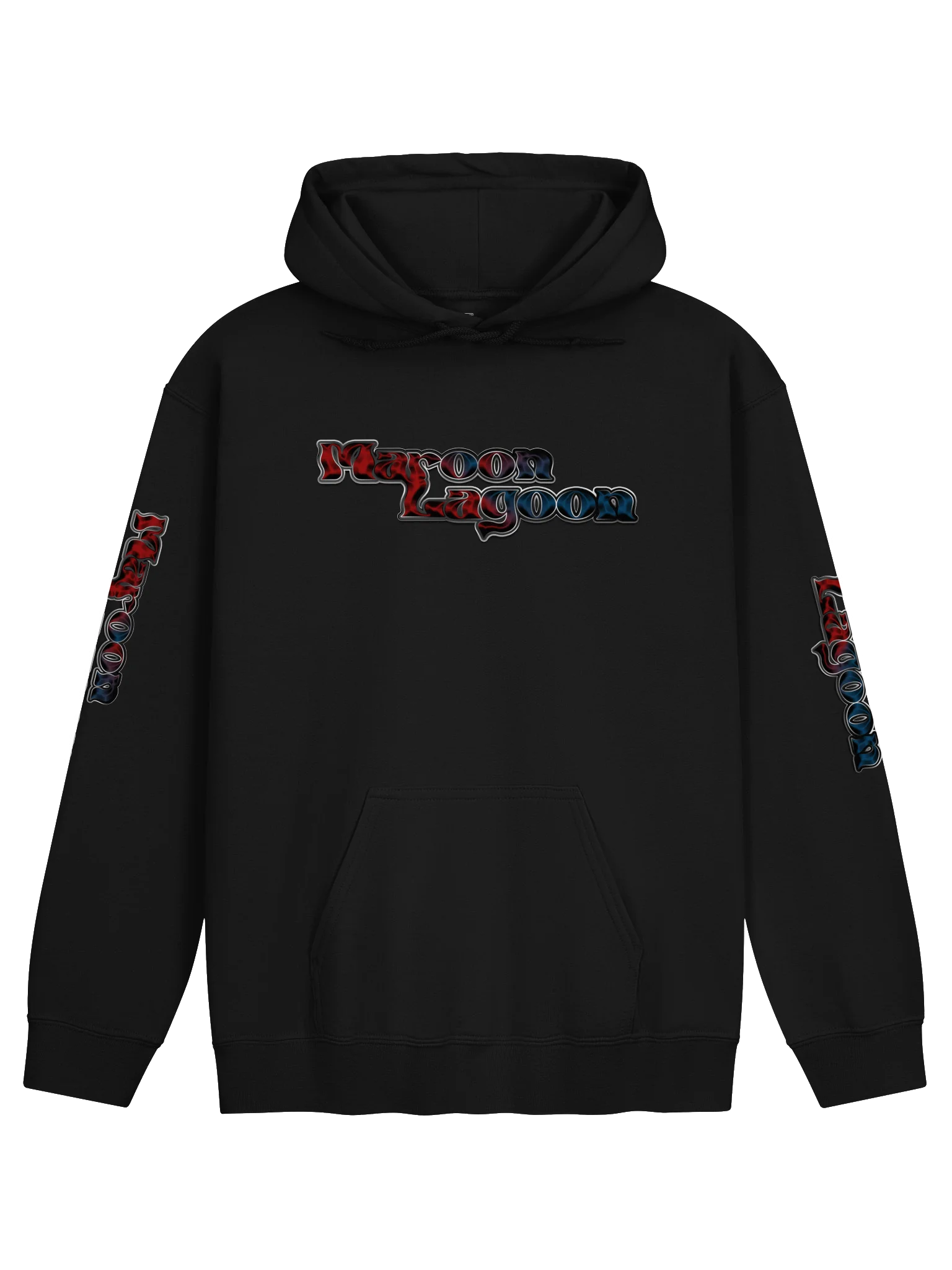 Maroon Lagoon Hood product image (1)