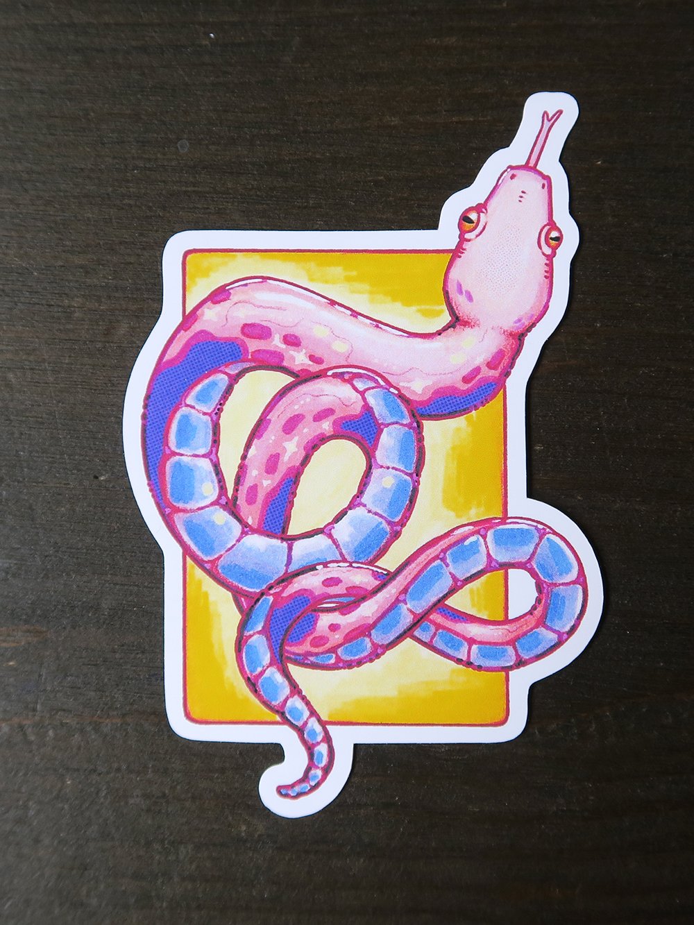 sticker : trans snek product image (3)
