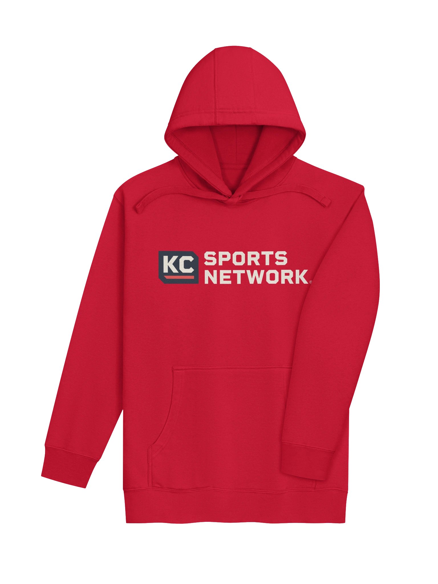 KC Sports Network Wordmark Hoodie (White) product image (4)