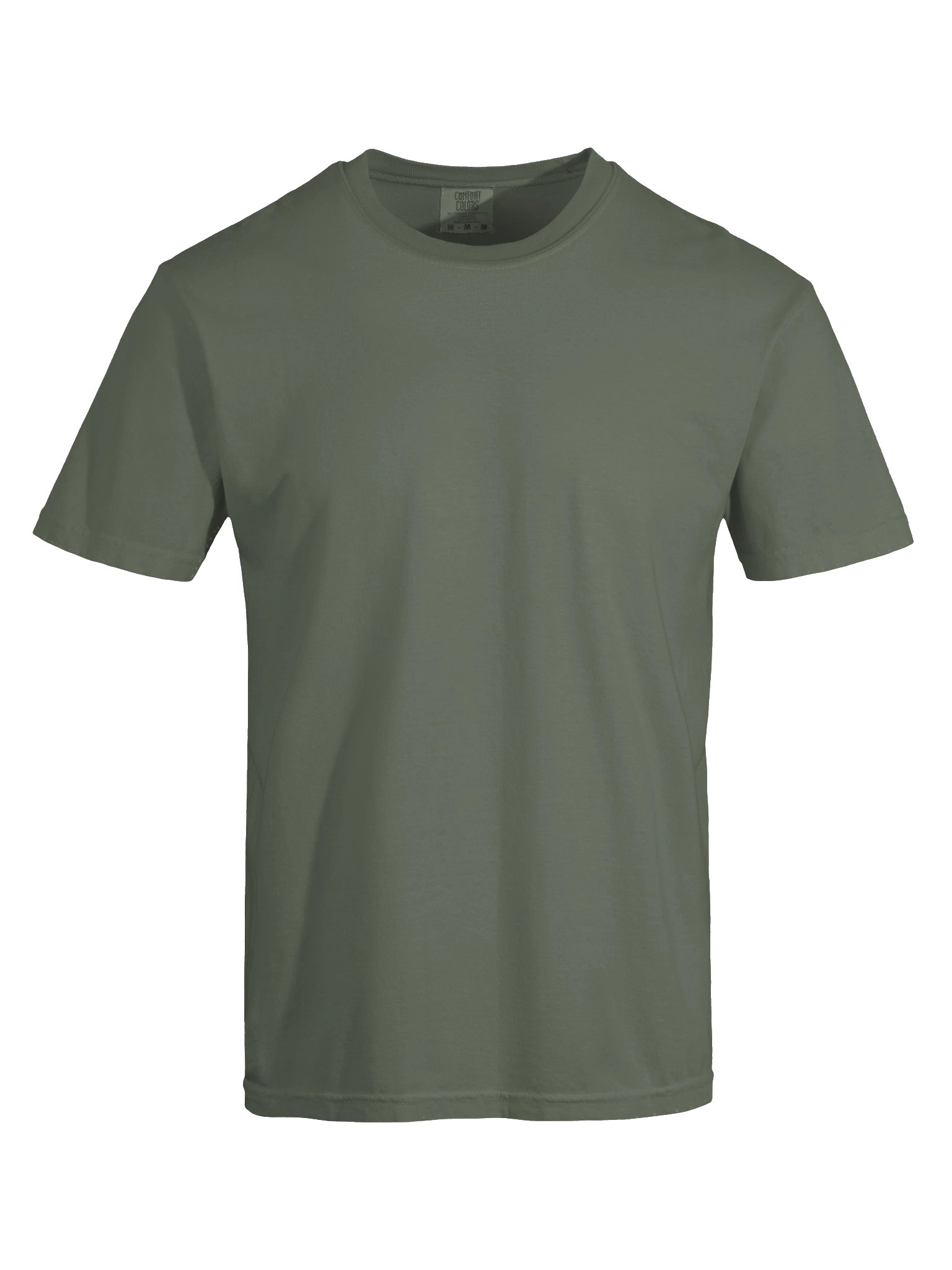 "No ID Control" // Heavyweight Vintage Tee (Back Print) product image (9)