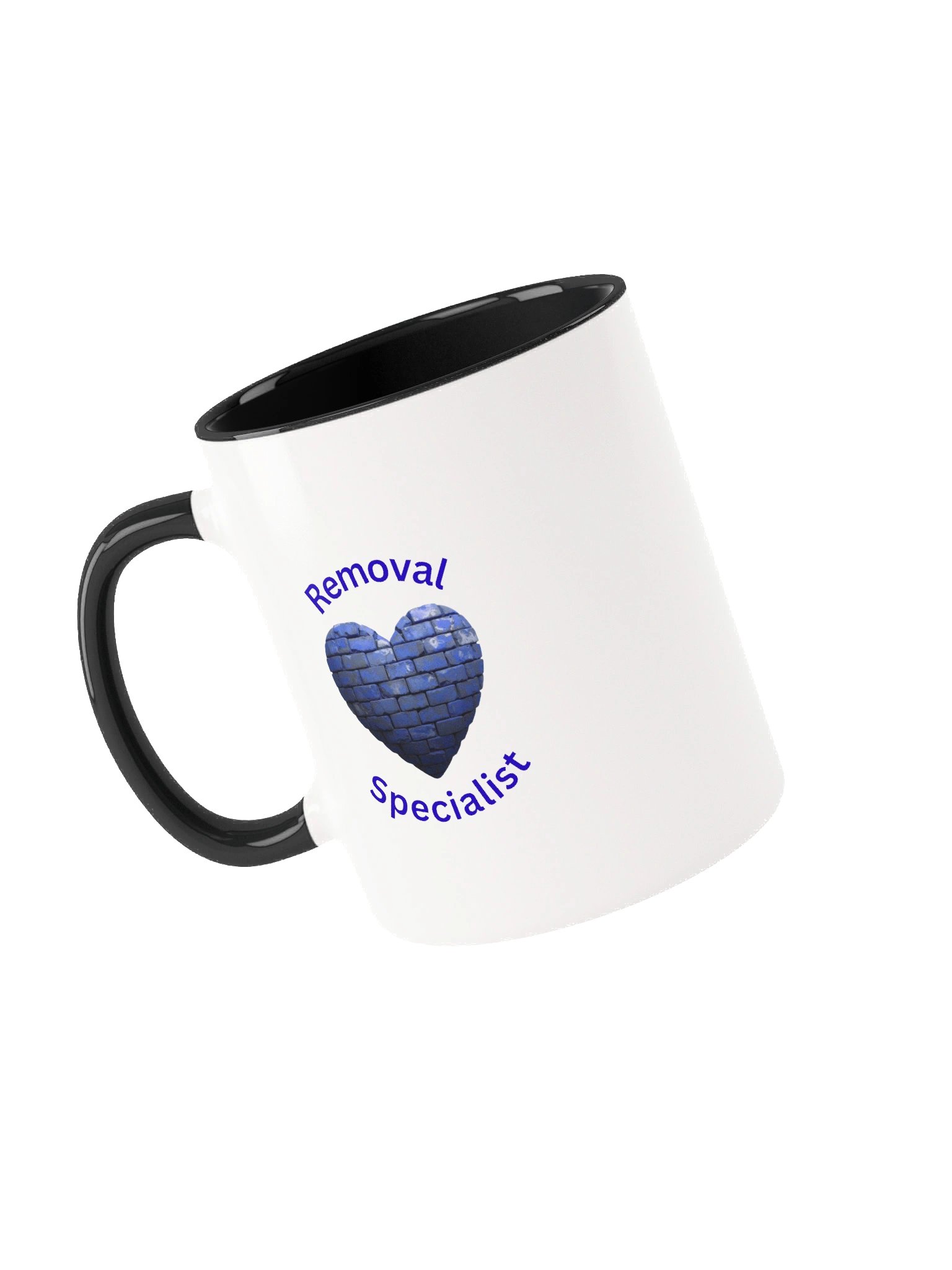 Heart Wall Removal Specialist Ceramic Mug-Blue Brick product image (3)