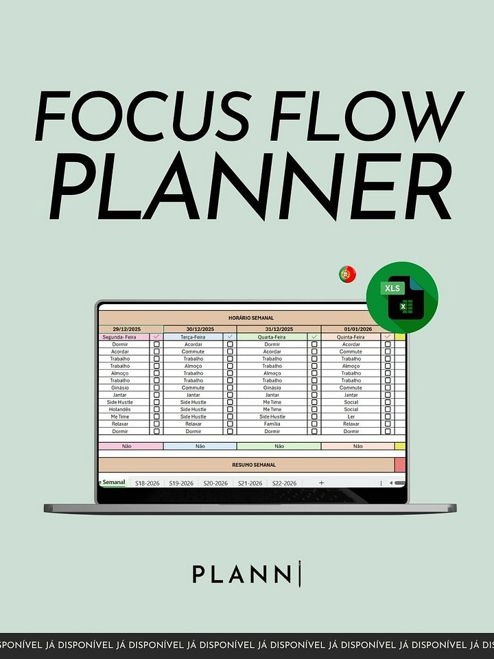Focus Flow Planner by PLANNI product image (1)