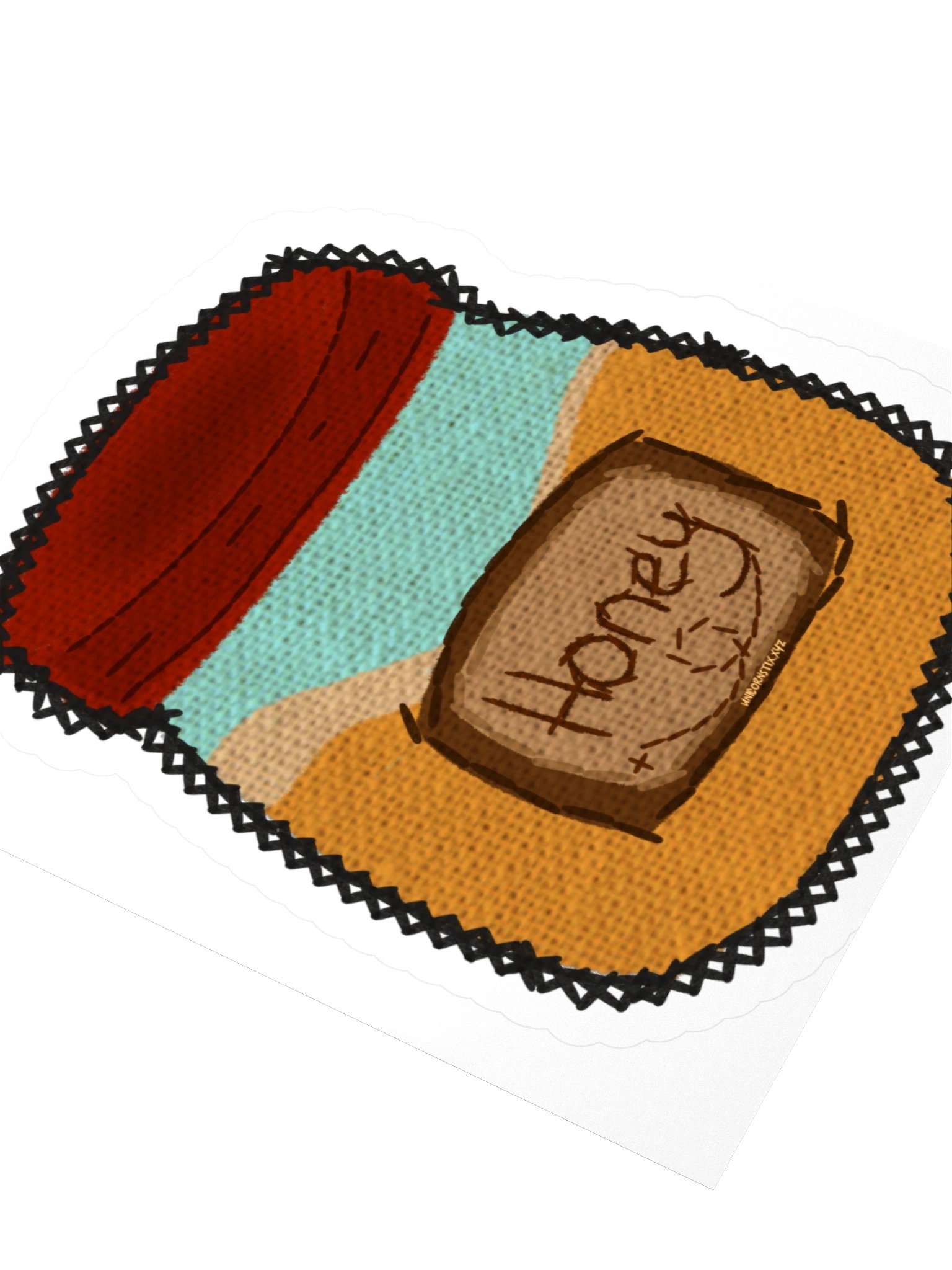 Honey Jar Patch Sticker product image (8)