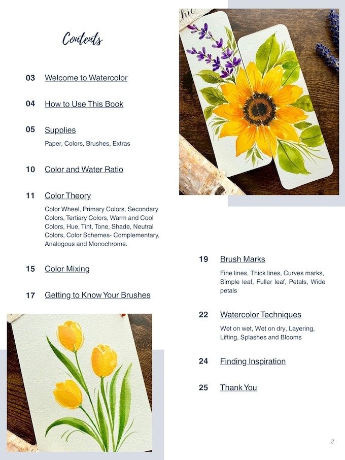 Watercolour Made Simple: A beginner's guide to Watercolor Basics - eBook product image (2)