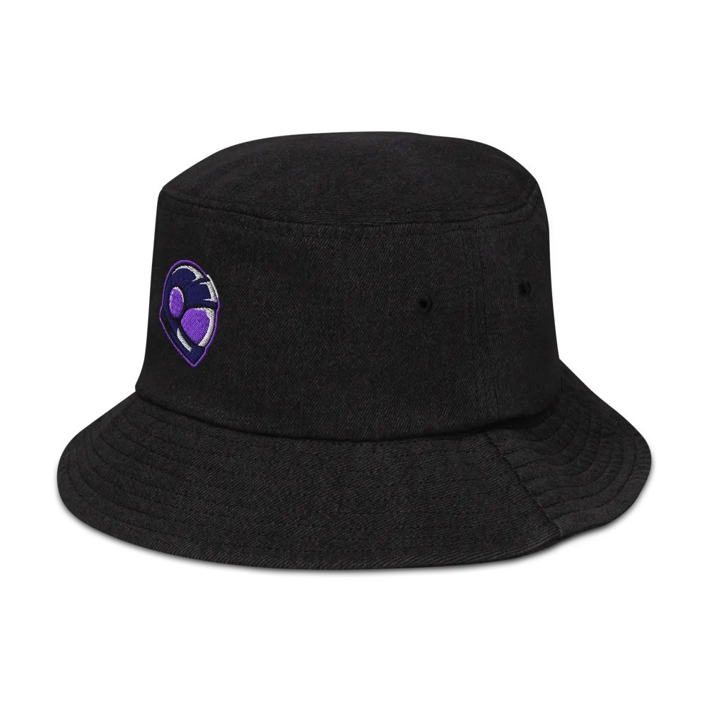 Galactic Emboridered Denim Bucket Hat product image (4)