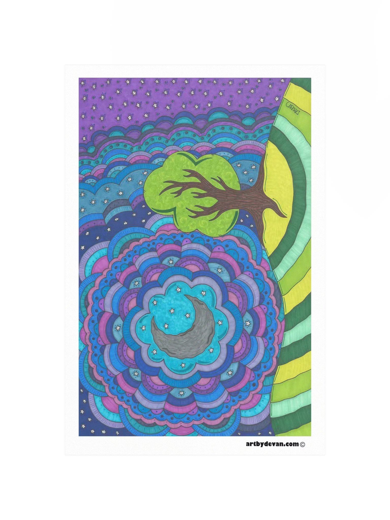 Art Print: Moonlight Moon product image (4)