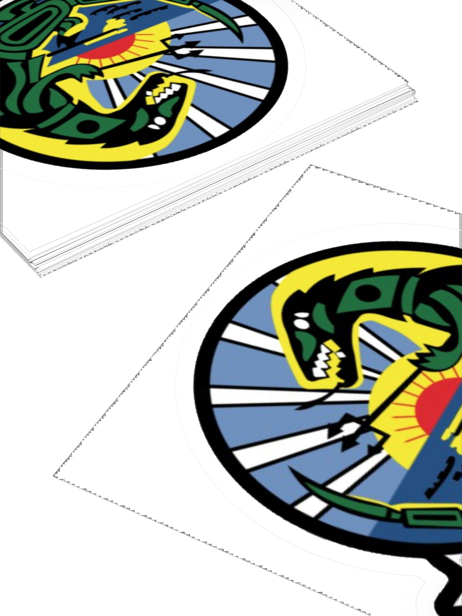 Kiss Cut Sticker - "Green Lizard" product image (4)