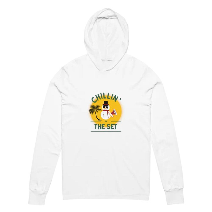 Chillin' On The Set Holiday Unisex Hoodie product image (2)