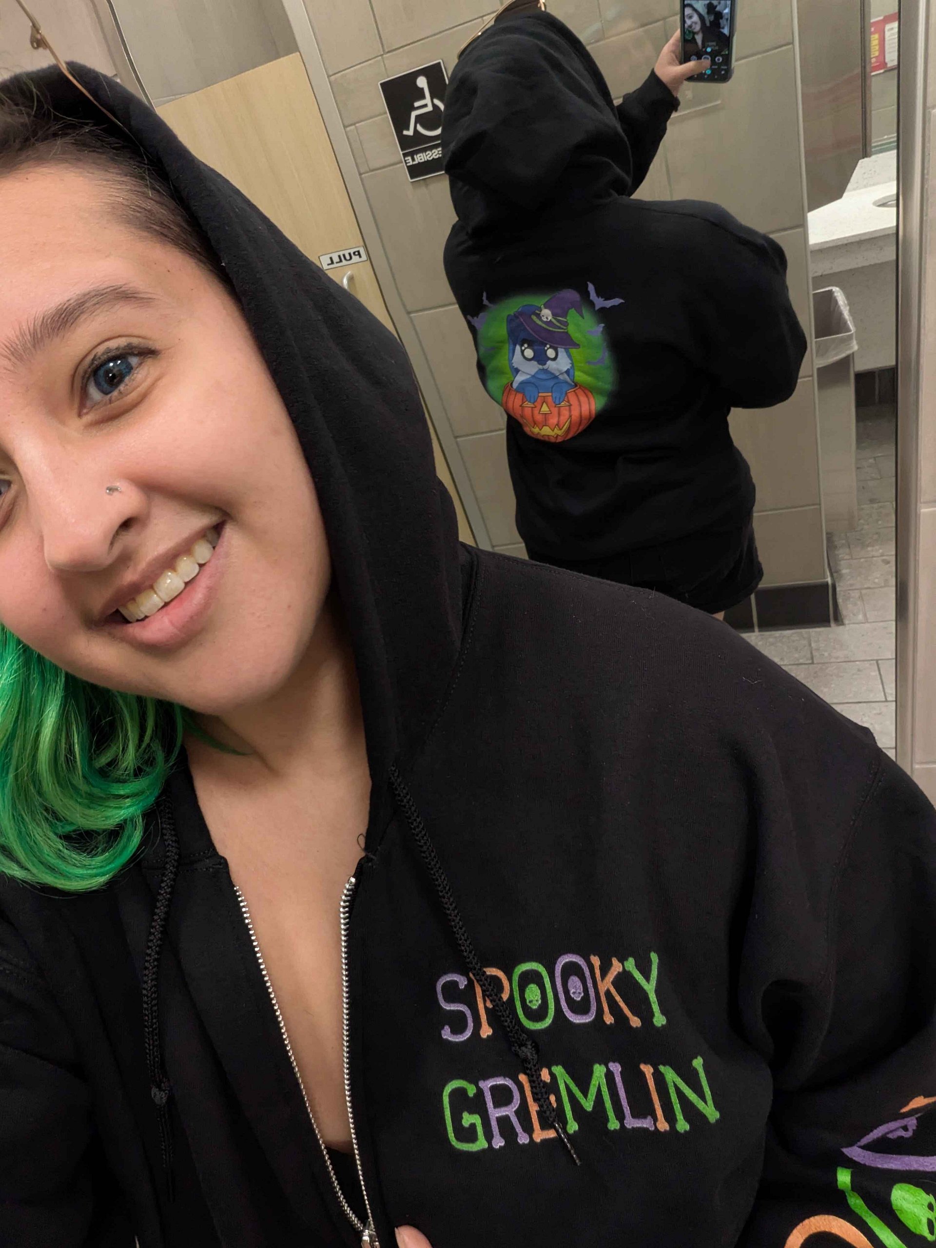 Spooky Bandit Zip-up Hoodie product image (3)