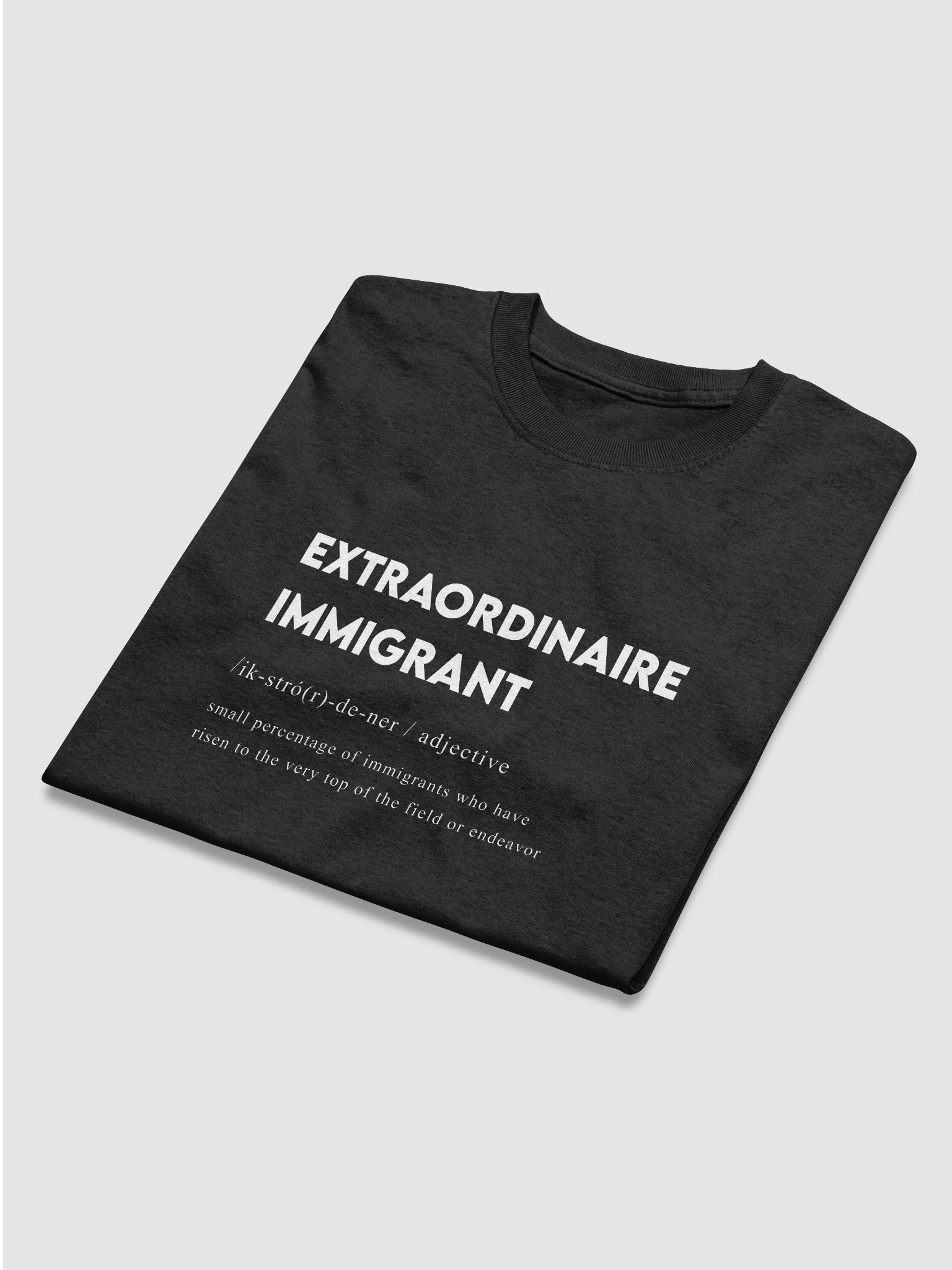 EXTRAORDINAIRE IMMIGRANT TSHIRT product image (4)