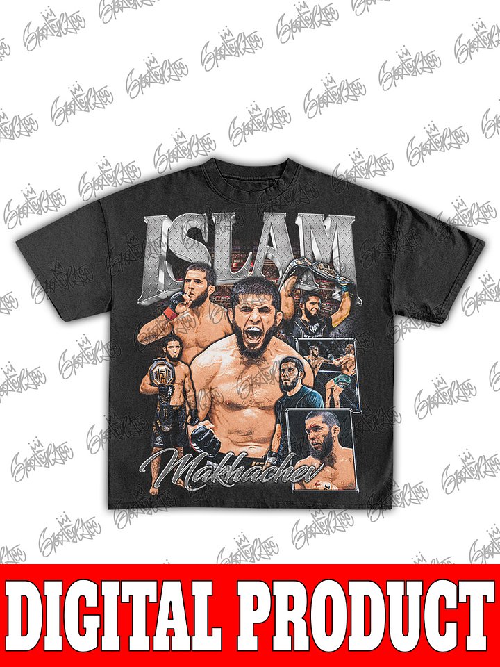 Islam Makhachev UFC Lightweight Champion Vintage MMA Bootleg Graphic product image (1)