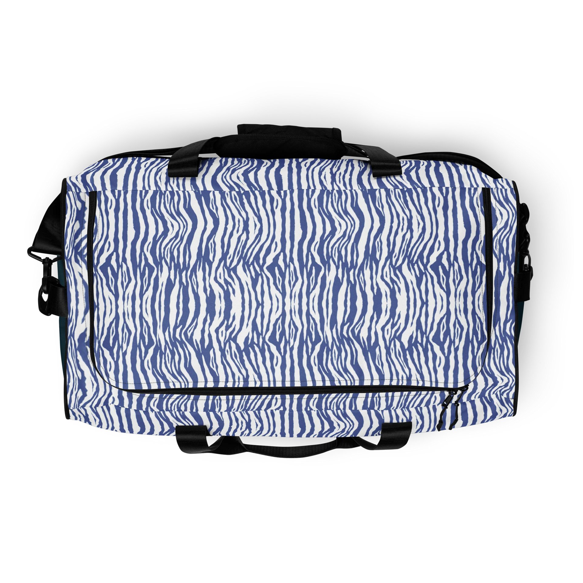 Blue Pattern Duffle Bag product image (9)