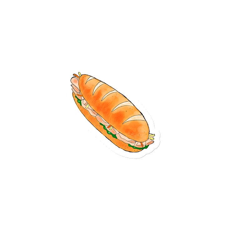 Turkey sub Magnet | Aimant sous-marin à la dinde product image (1)