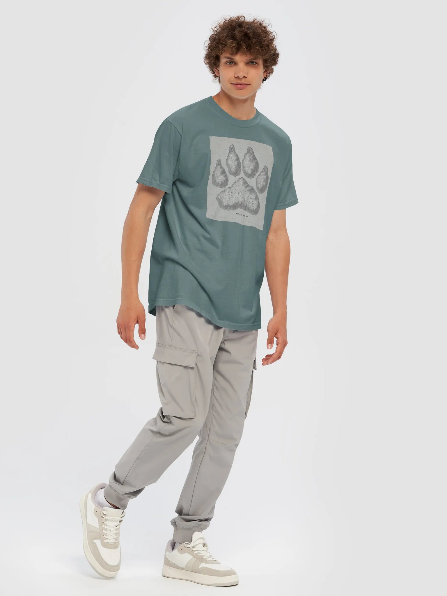 Full Mount Paw Map T - (Premium Cotton) product image (2)