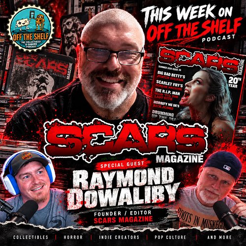 🚨 THIS WEEK ON OFF THE SHELF 🚨

We’re sitting down with Raymond Dowaliby, founder and editor of SCARS Magazine! 🔪🩸

SCARS has...